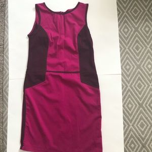 NWT Mossimo pink color block dress M